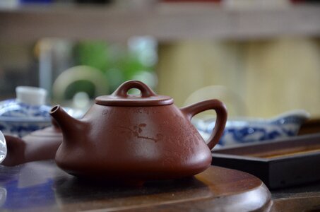 Teapot tea cup ceramics photo