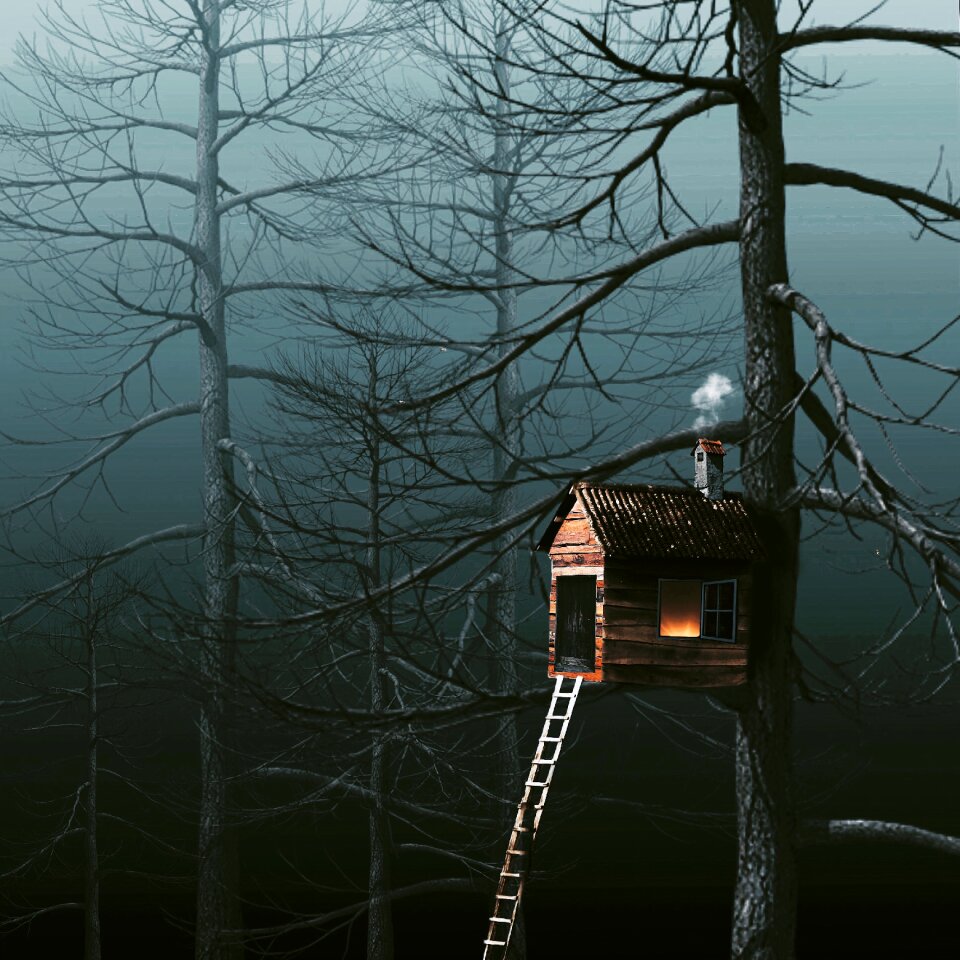 Fairytale fantasy landscape