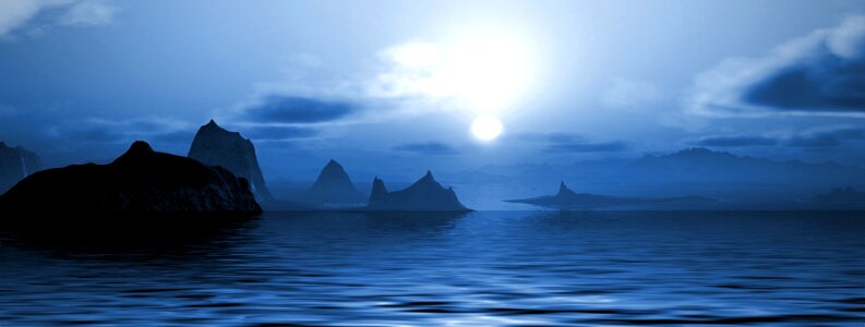Water nature mystical