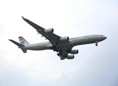 Flying commercial aircraft