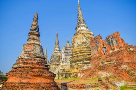 Old city ancient siam ayutthaya