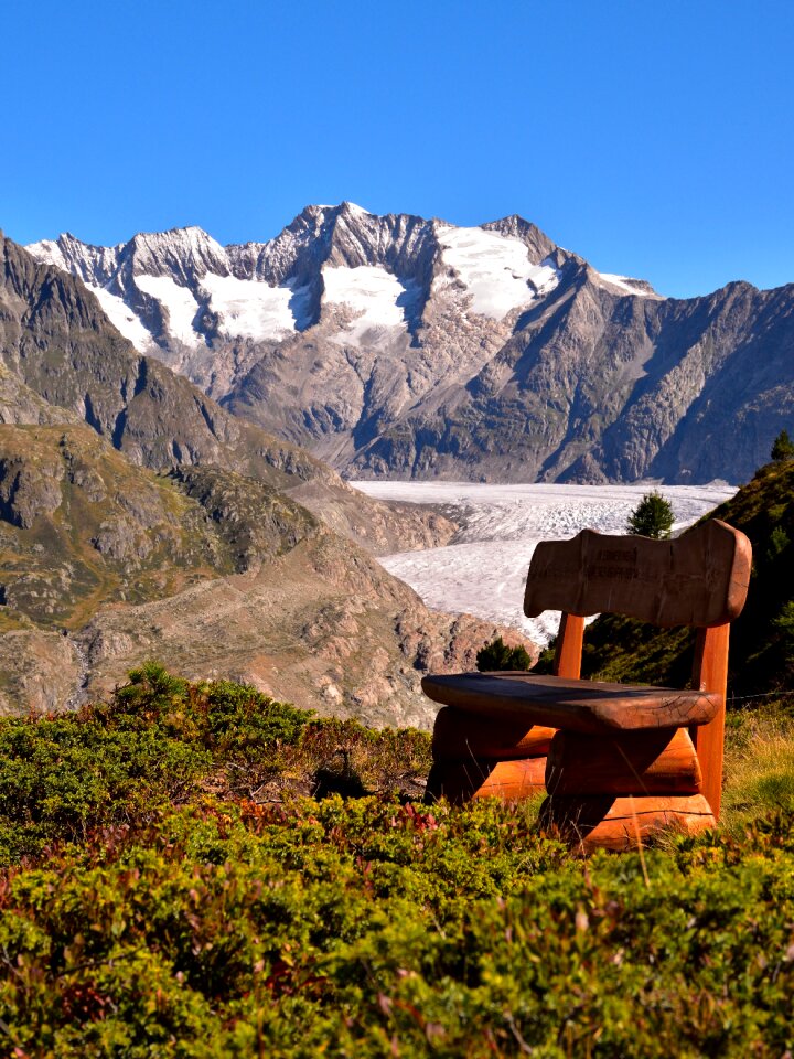 Landscape nature reserve glacier