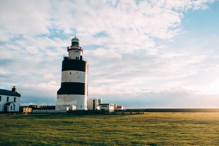 Coastline landmark coastal photo