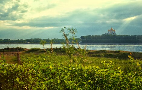 River volga russia photo