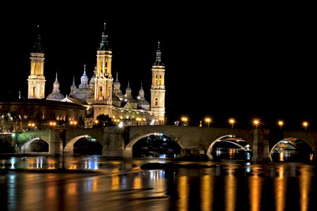 Night church cathedral