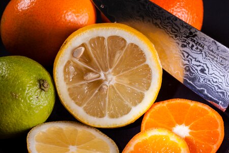 Citrus fruits orange healthy photo