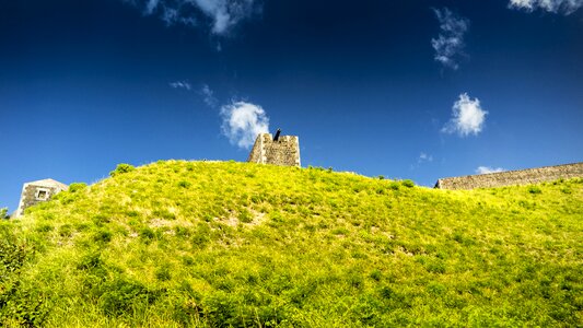 Places of interest historical blue sky