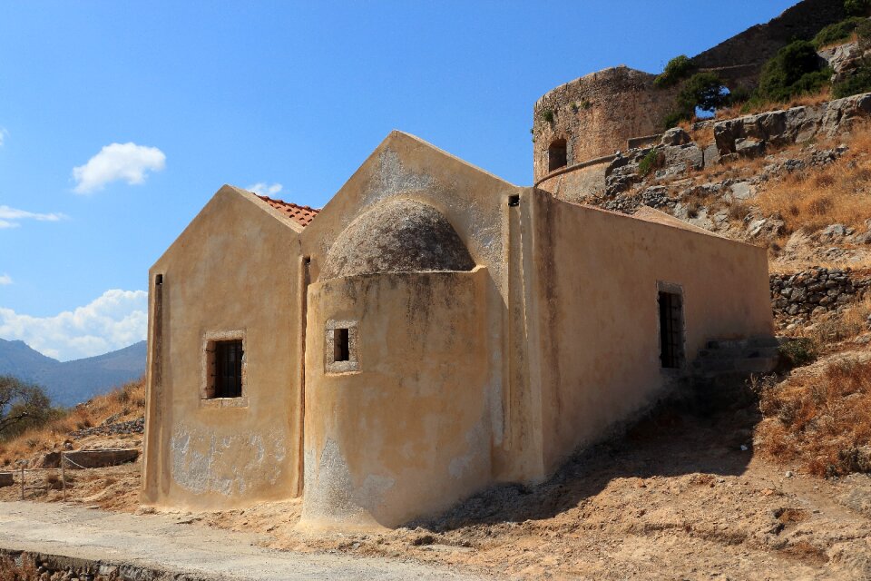 Island spinalonga leprosy island