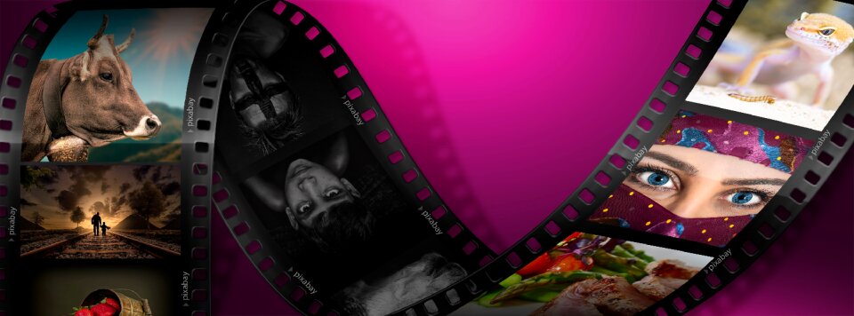 Film photo film photo strip