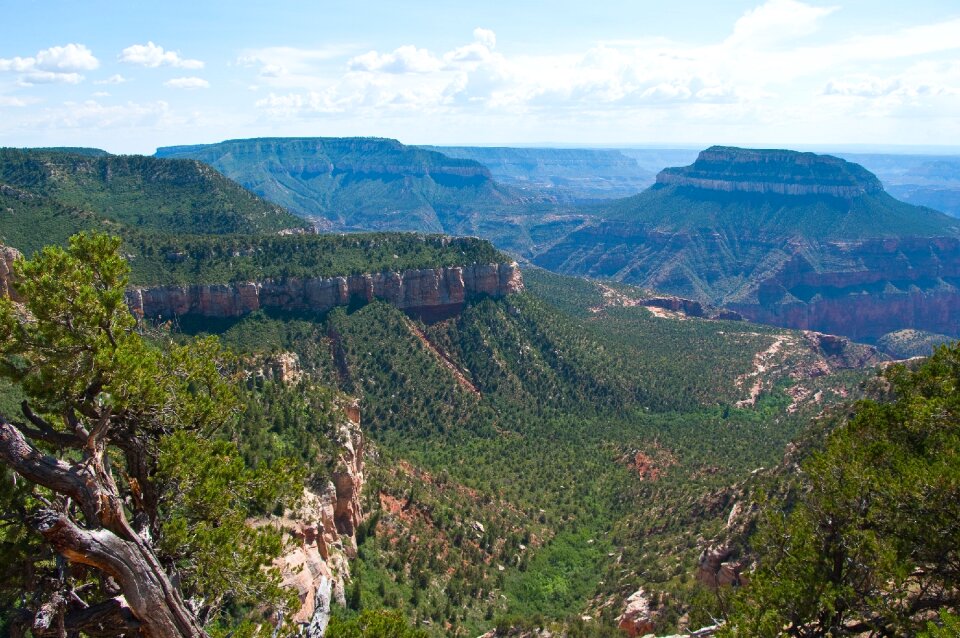 Scenic landscape geology