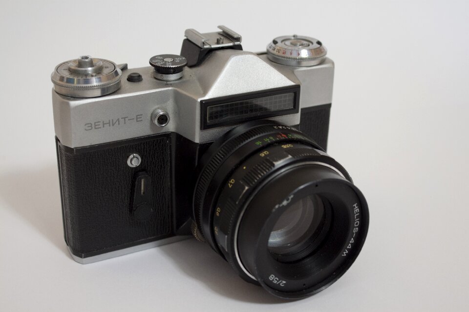 Zenith soviet slr camera