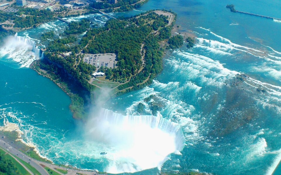 Niagara falls canada waterfall