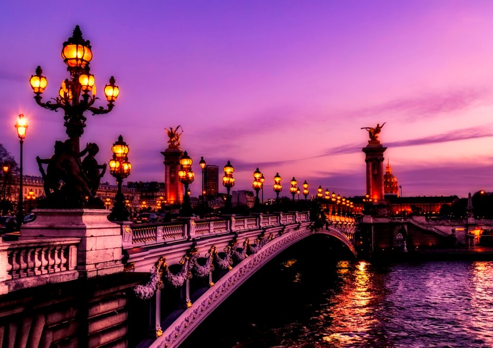 River water sunset