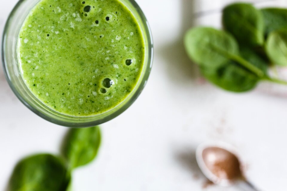 Healthy eating vegetables green