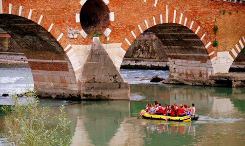 Verona adige river photo