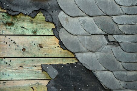 Old slate structure