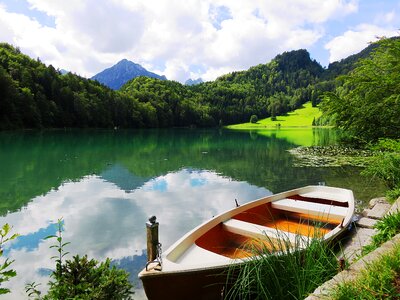 Alatsee rowing boat summer