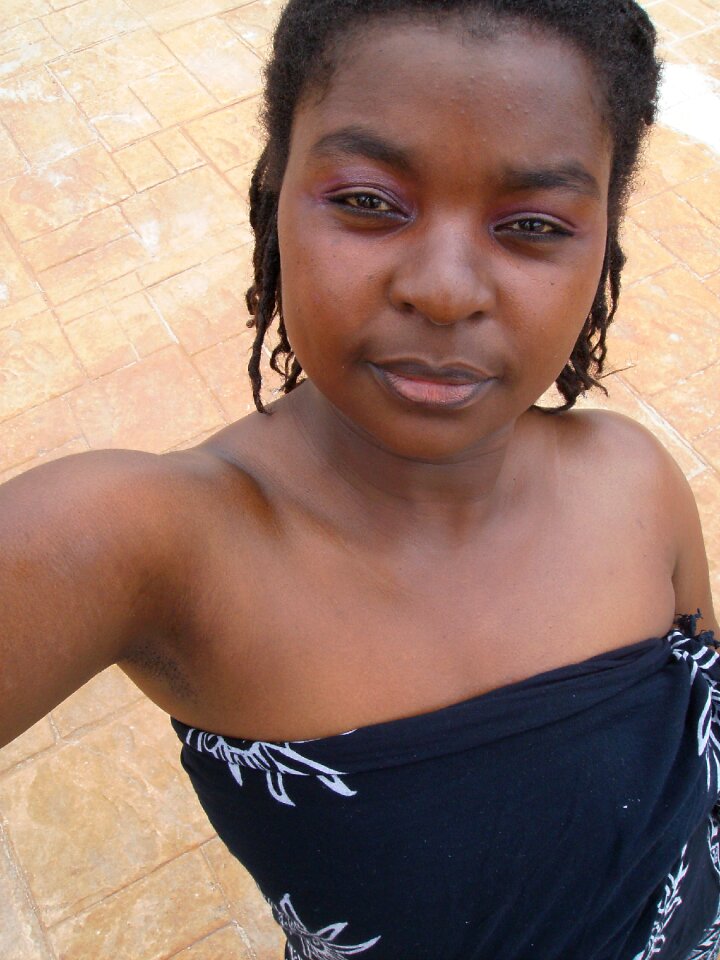 Ebony model woman