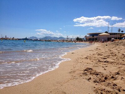 Beach sea cannes