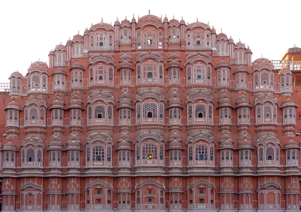Rajasthan facade places of interest photo