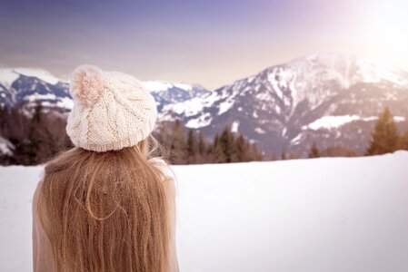Girl long hair hair