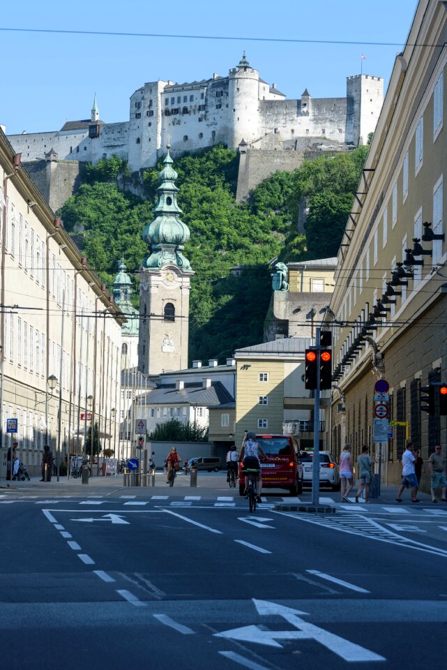 Historic center fortress mönchberg