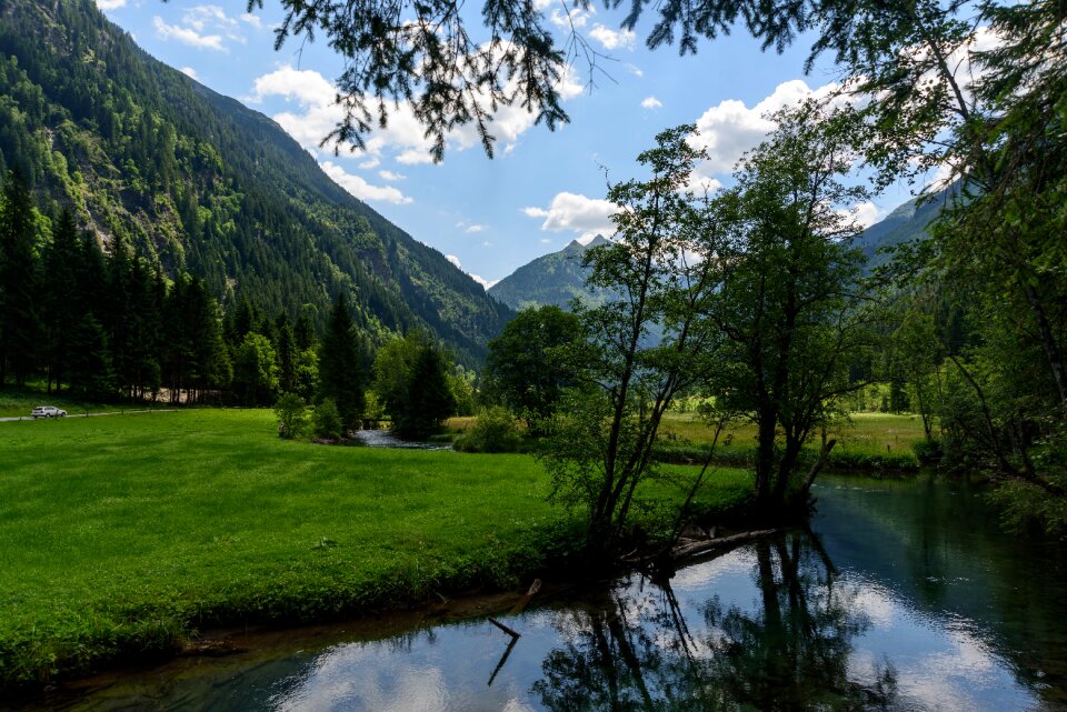 Landscape cold clear
