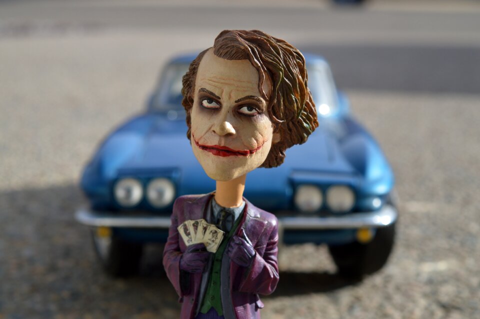 Villain comic action figure