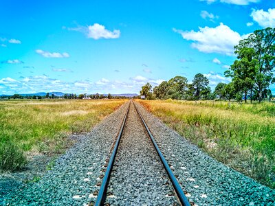 Rail road railroad travel photo