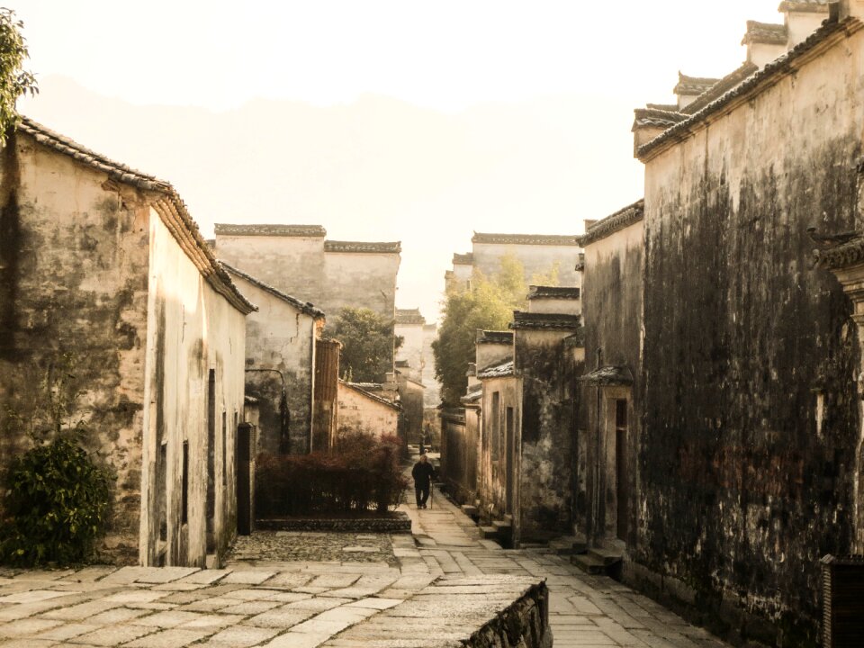 Anhui hongcun village guizhou county