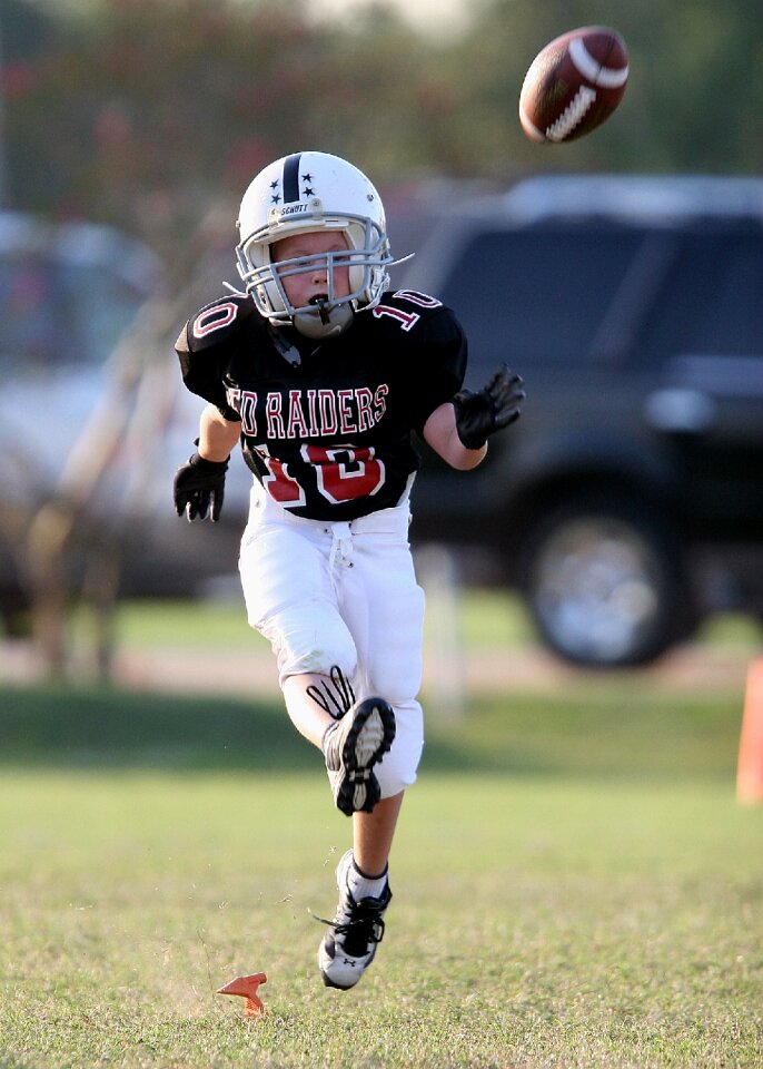 Player youth league game