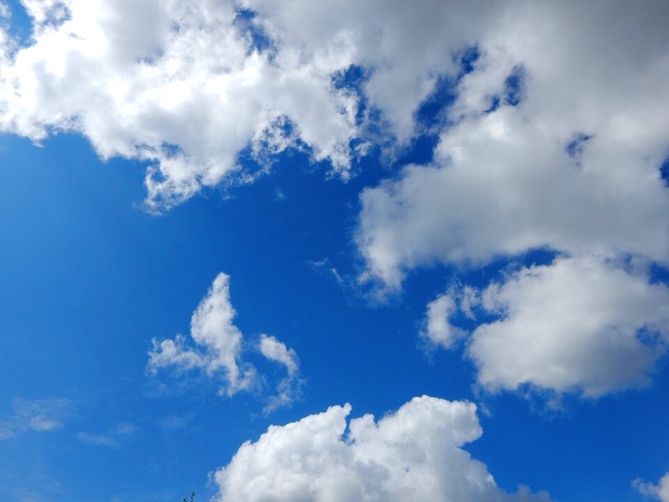 Summer sky blue