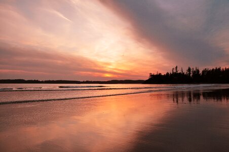 Ocean water landscape