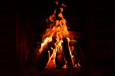 Fire bonfire heat
