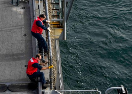 USS Hershel "Woody" Williams (ESB 4) visits Agadir, Morocc… photo