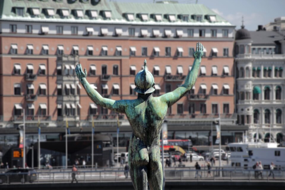 Sweden center monument
