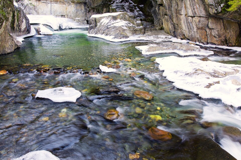 Natural winter nature