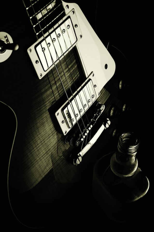 Electric guitar music instrument