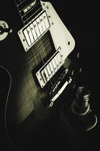 Electric guitar music instrument photo