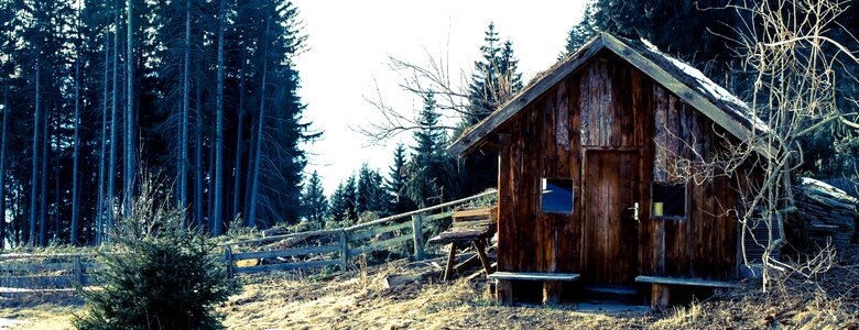 Lonely abandoned out