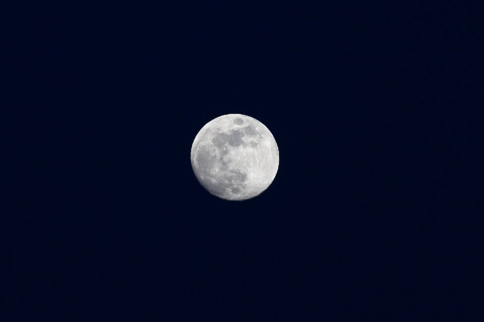 Full moon clear sky moonlight