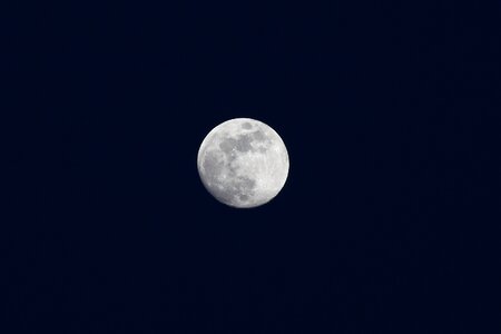 Full moon clear sky moonlight