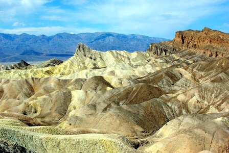 Boron deposit mountains desert photo