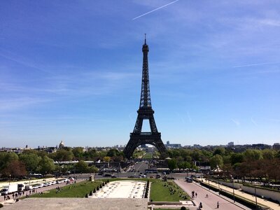 Paris eiffel tower place of human rights