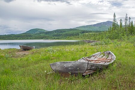 Nature wide boat