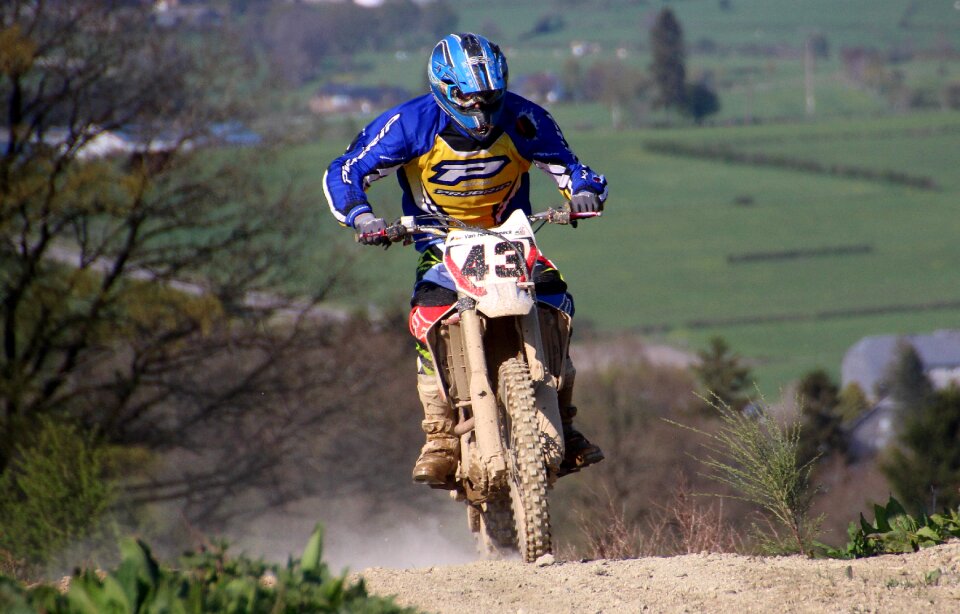 Motocross ride motorcycle sport racing