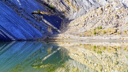 Rocks reservoir vallcebre photo