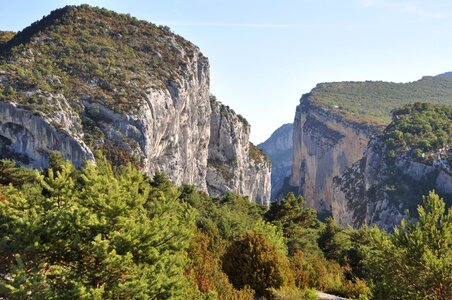 France verdon landscape