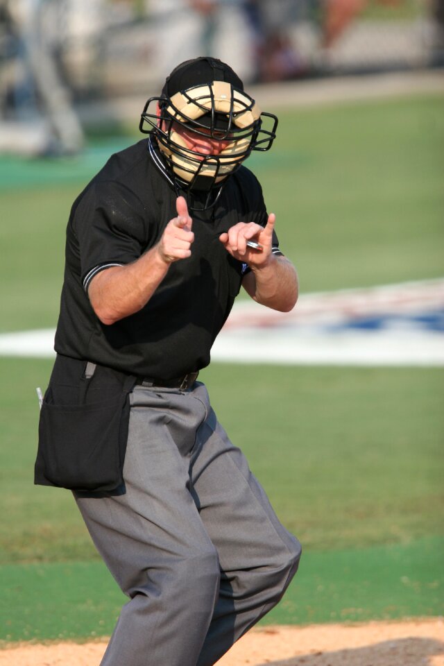 Sport home plate action