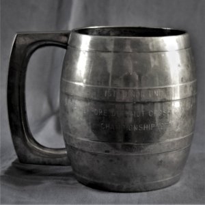 A presentation tankard for being a member of the winning m…